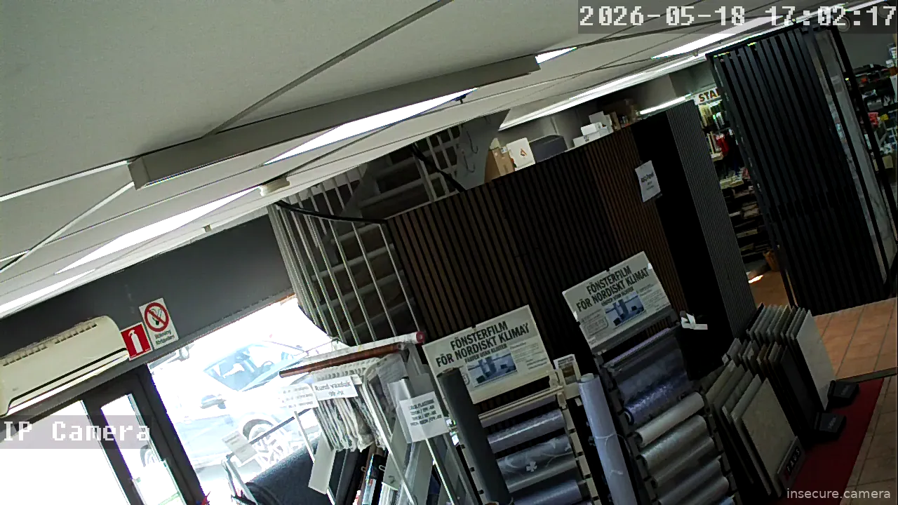 Camera in Sweden