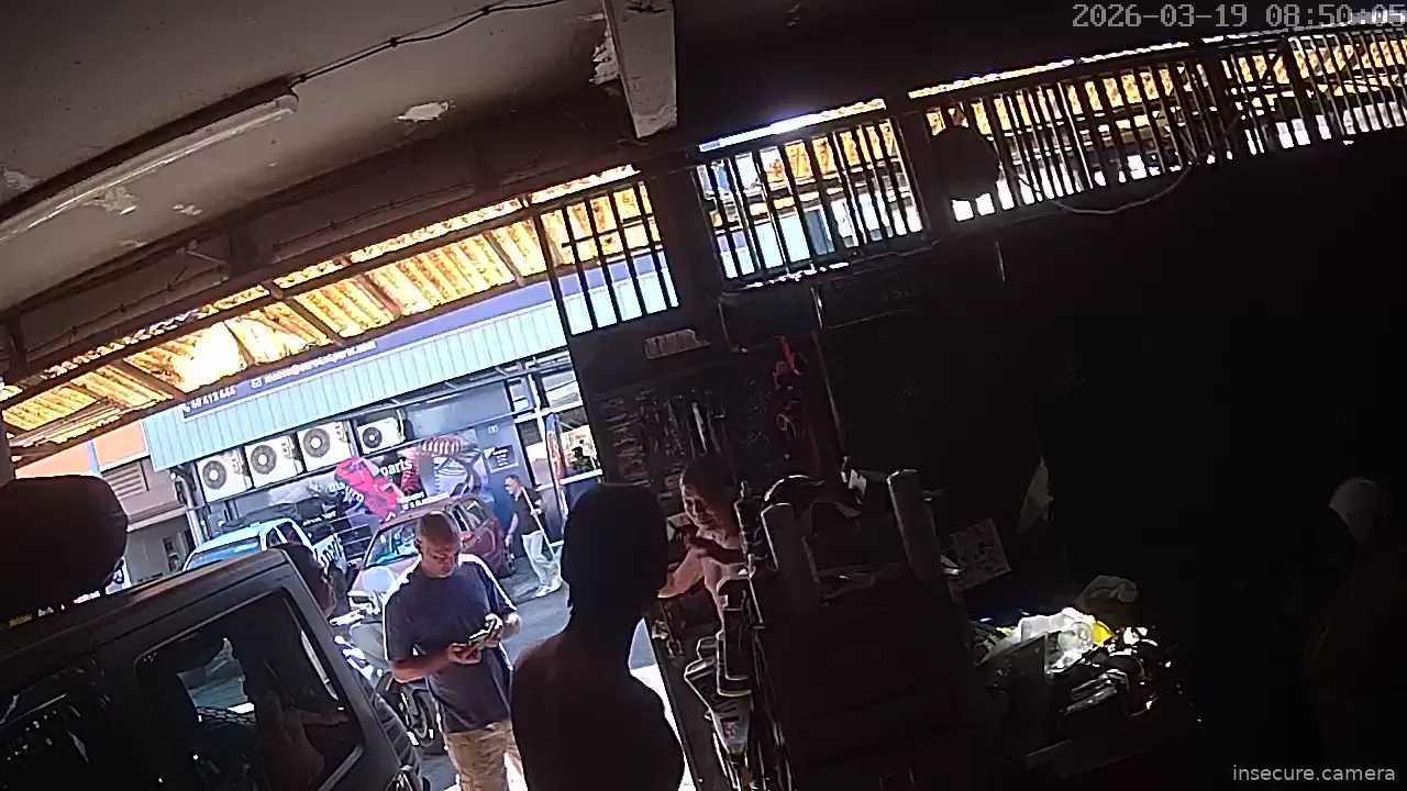 Camera in French Polynesia