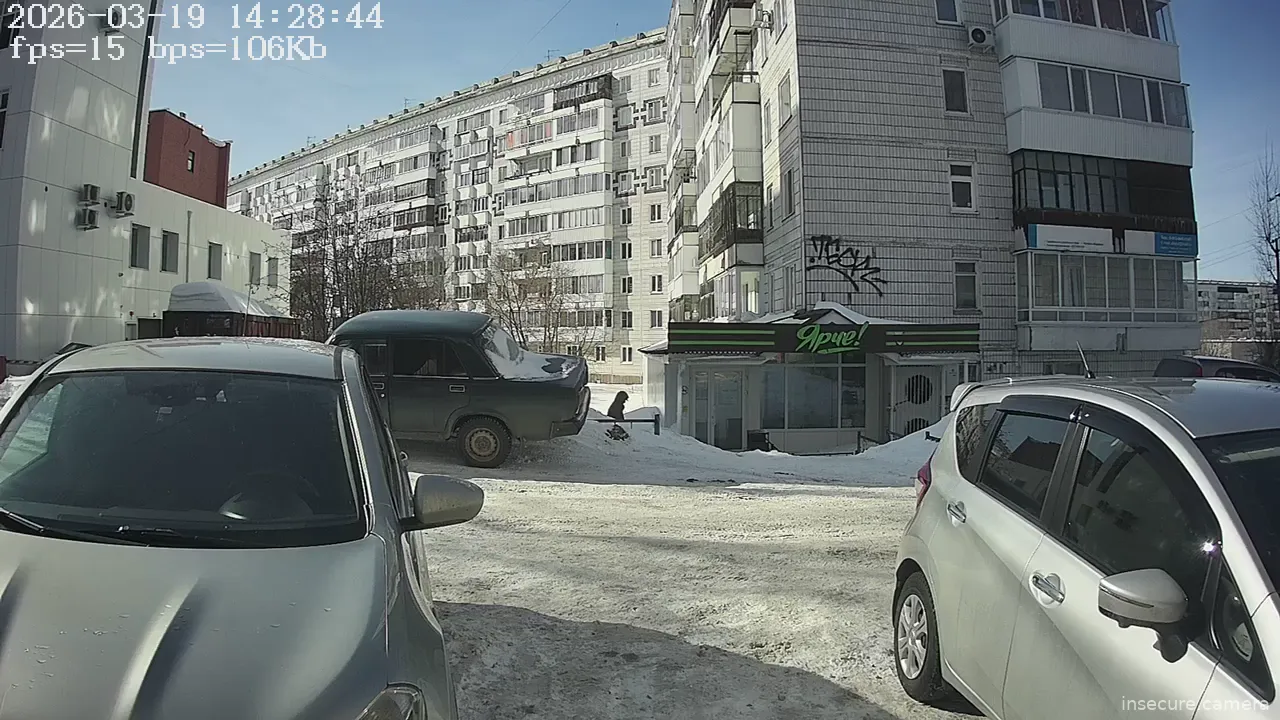Camera in Russia