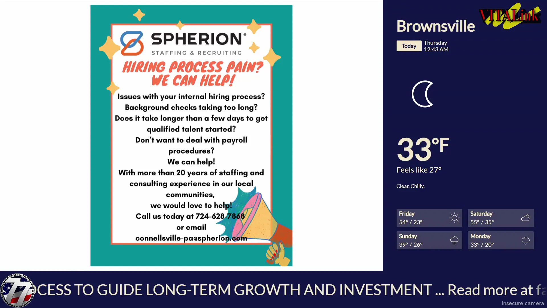 Camera in United States