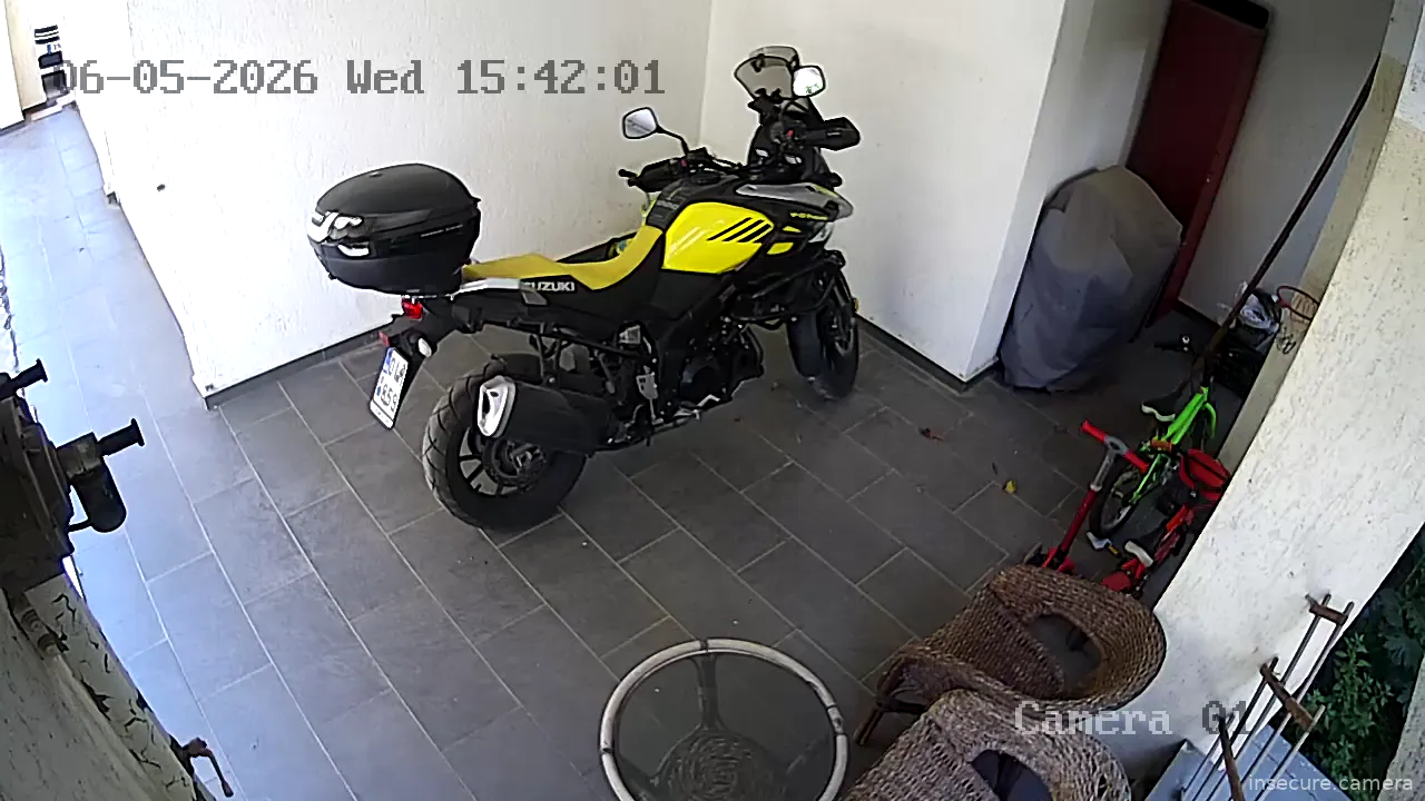 Camera in Greece