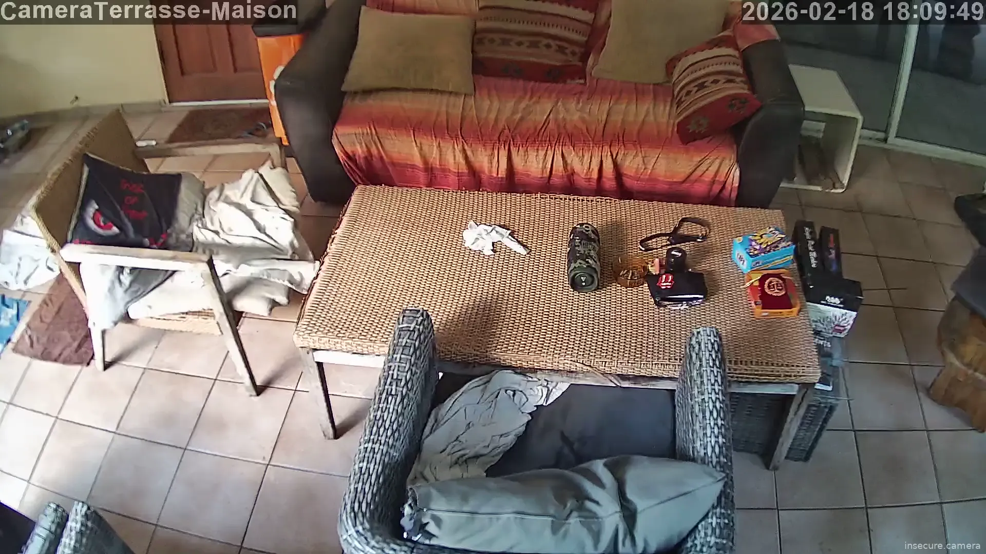 Camera in French Polynesia