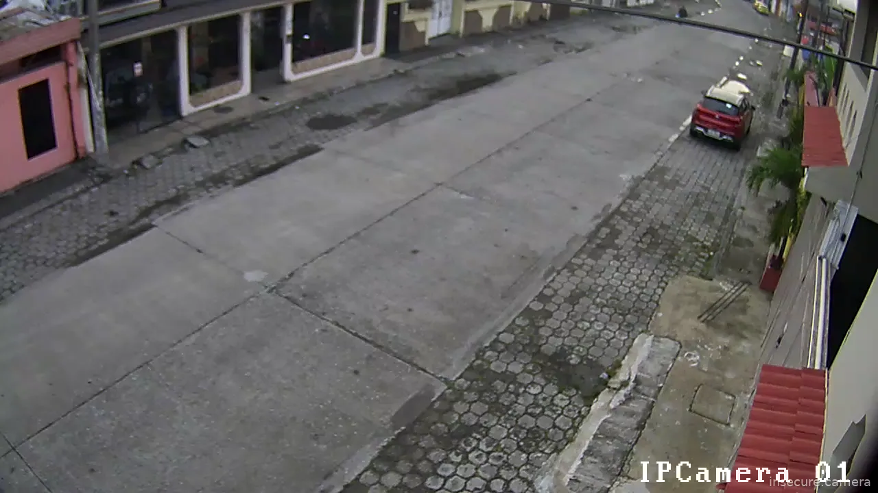 Camera in Ecuador